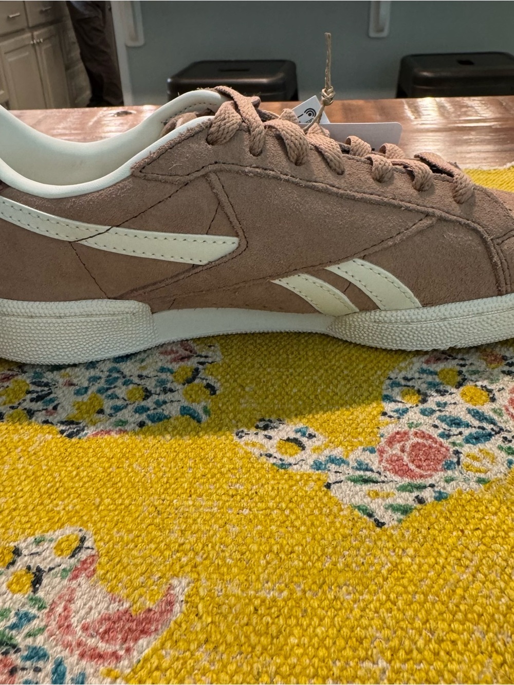 Reebok Club C Grounds Tennis Shoes- Brown/Chalk/Brown Women’s size 6 NIB - Picture 13 of 14